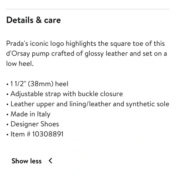 Prada red patent square toe pump - Picture 5 of 5